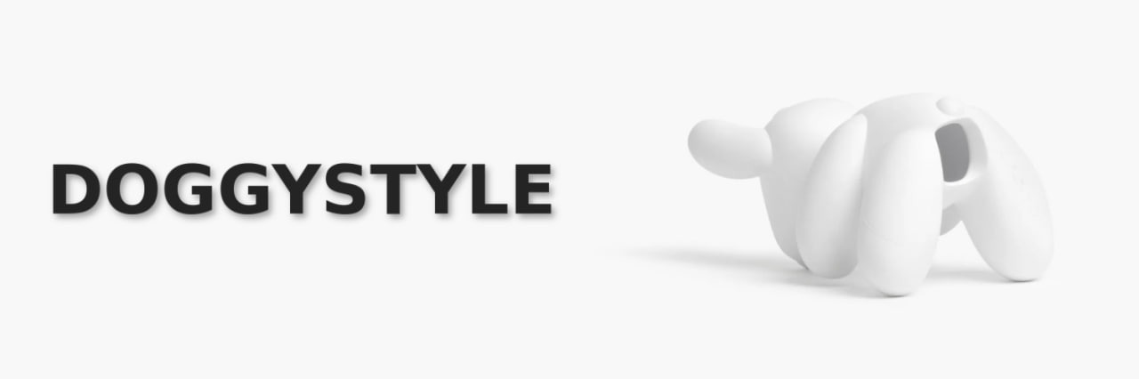 Banner: the DoggyStyle chew toy