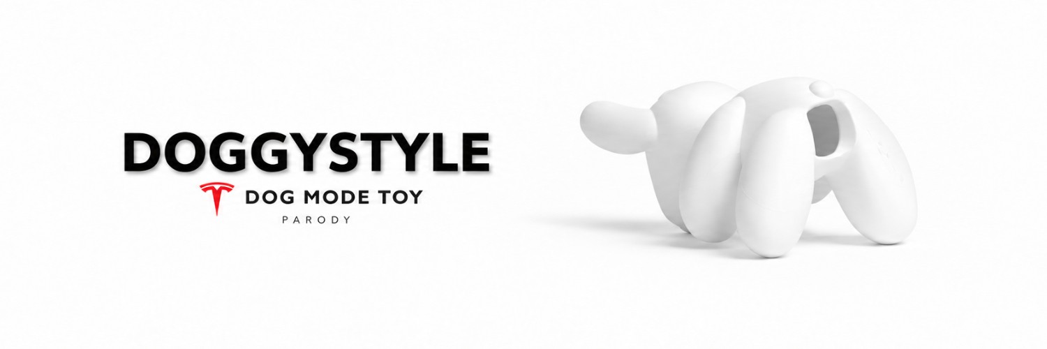 X header, parody: the DoggyStyle chew toy